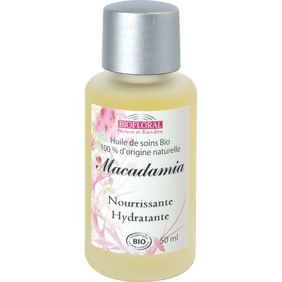 Huile cosmétique macadamia - Biofloral - Massage et détente