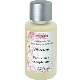Huile cosmétique sésame - Biofloral - Massage and relaxation