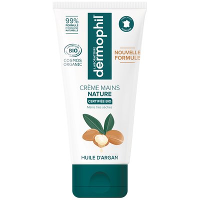 crème main nature Argan - Dermophil - Corps