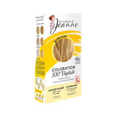 Vegetable coloring - golden blond - Les couleurs de Jeanne - Hair