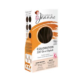 Coloration végétale - Brun - Les couleurs de Jeanne - Cheveux