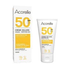 image produit Crème Solaire Visage SPF50 