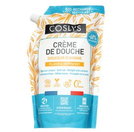 Eco-recharge crème de douche douceur d'avoine - Coslys - Hygiène - Corps