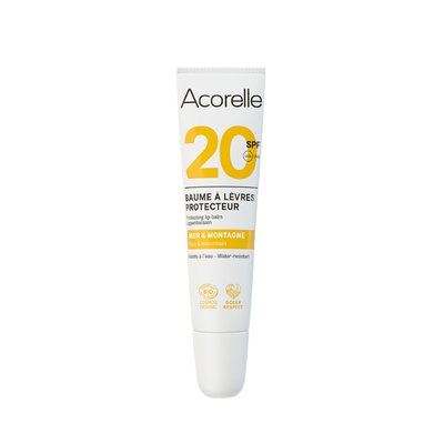 Baume à lèvres protecteur SPF 20 - ACORELLE - Visage - Solaires