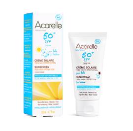 image produit Crème solaire très haute protection SPF 50+ pour bébé 