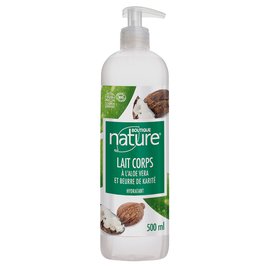 Lait Corps Hydratant à l'Aloe vera** et Beurre de karité - Boutique Nature - Santé - Corps