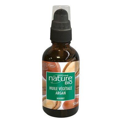 Huile végétale Argan - Boutique Nature - Massage et détente - Corps