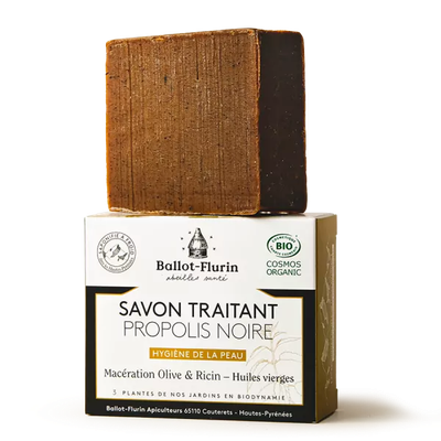 Black propolis soap - BALLOT-FLURIN - Hygiene