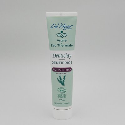 Denticlay Romarin - Argile & Eau Thermale - Ciel d'Azur en Provence - Hygiène