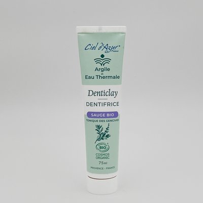 Denticlay Sauge - Argile & Eau Thermale - Ciel d'Azur en Provence - Hygiène