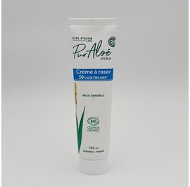 Crème à raser - Aloé Vera 50% - Pur'Aloé - Vera - Hygiène