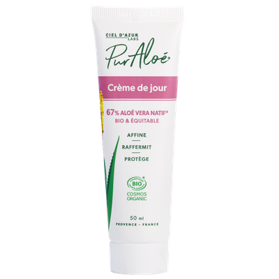 Day Cream - Aloe Vera 67% - Pur'Aloé - Vera - Face