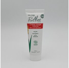 Crème Visage Intense - Aloé Vera 63% - Pur'Aloé - Vera - Visage