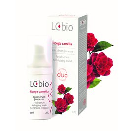 Rouge camélia (Red camellia) - Youthfulness serum - LCbio - Face