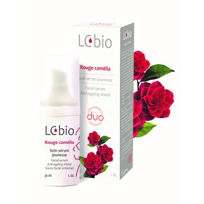 Rouge camélia (Red camellia) - Youthfulness serum - LCbio - Face