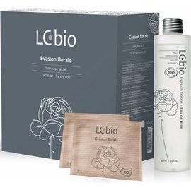 Evasion florale (Floral Escape) - Rehydrating and replumping combinaison (hydration-radiance) - LCbio - Face
