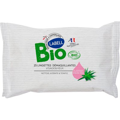 Face & eye cleansing wipes - LABELL BIO - Face
