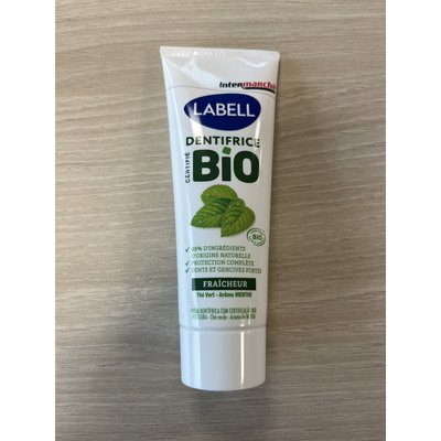 Dentifrice Menthe - LABELL BIO - Hygiène