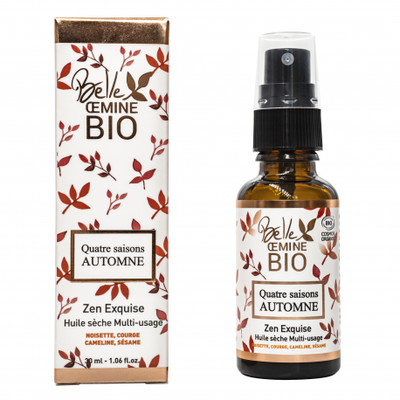 HUILE D'AUTOMNE Zen-exquise - BELLE OEMINE BIO - Visage - Massage et détente