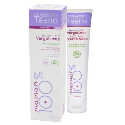 Baume SOS Vergetures - 100% MAMAN - Laboratoires Téane - Corps