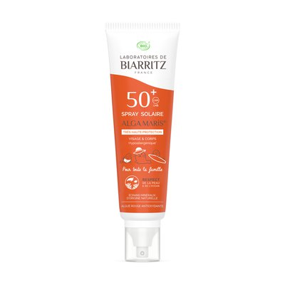 Spray Solaire Famille SPF50+ - LABORATOIRES DE BIARRITZ - Solaires