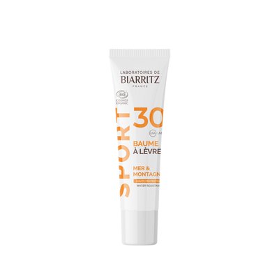 Baume à Lèvres Mer & Montagne SPORT SPF30 - LABORATOIRES DE BIARRITZ - Solaires