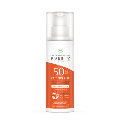 Lait solaire SPF50 - LABORATOIRES DE BIARRITZ - Solaires