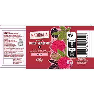 Oil - Naturalia - Massage and relaxation - Body