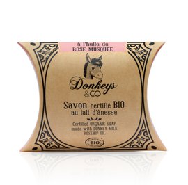 Savon ROSE MUSQUEE - DONKEYS AND CO. - Hygiene