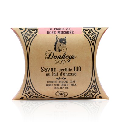 Savon ROSE MUSQUEE - DONKEYS AND CO. - Hygiene