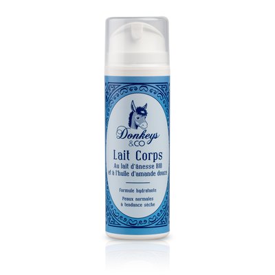 Body Milk with Donkey's Milk and Sweet Almond Oil - DONKEYS AND CO. - Body