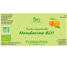 HE de Mandarine - Floralpina - Massage and relaxation