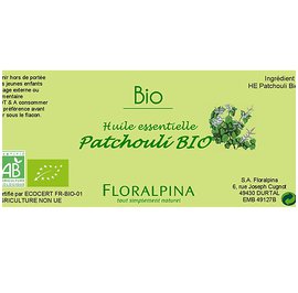 HE de Patchouli - Floralpina - Massage and relaxation