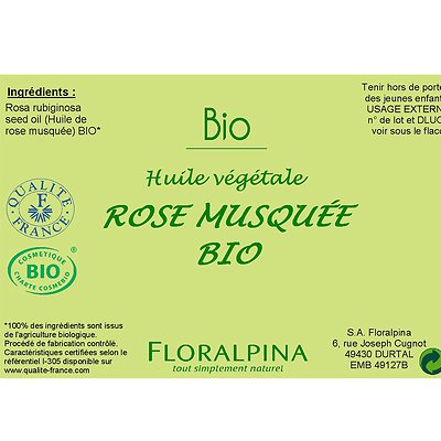 Huile de rose musquée - Floralpina - Massage and relaxation
