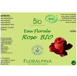 Eau florale de rose - Floralpina - Face