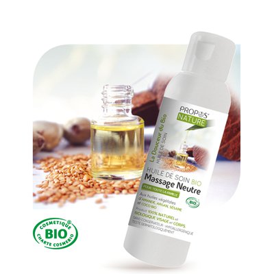 ORGANIC OIL CARE Neutral massage - PROPOS NATURE - Face - Hair - Massage and relaxation - Body
