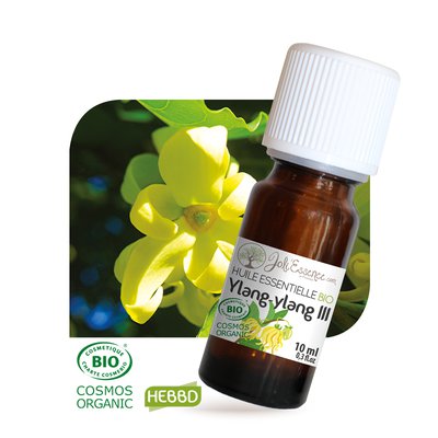 Huile essentielle Ylang-ylang III Bio - Joli'Essence - Diy ingredients