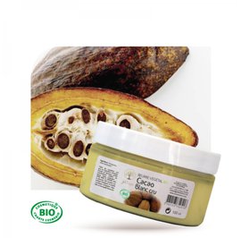 Beurre végétal de Cacao blanc cru - Joli'Essence - Ingrédients diy