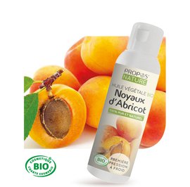 image produit Organic Virgin apricot kernel oil 