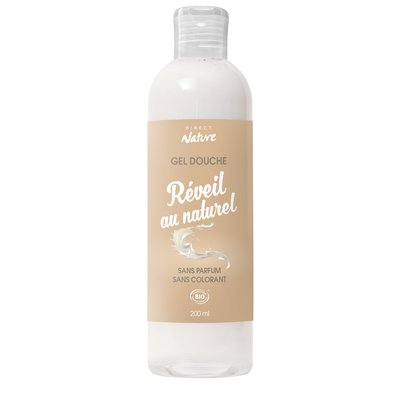 Gel Douche Réveil au Naturel - Sans Parfum & Sans Colorant - Direct Nature - Hygiène