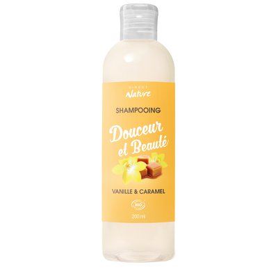 Shampooing Douceur et Beauté - Vanille & Caramel - Direct Nature - Cheveux