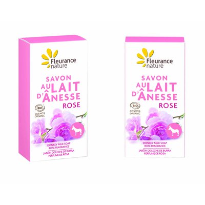 Donkey milk and rose soap - Fleurance Nature - Hygiene