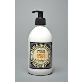 French Milled Liquid Soap Almond 500ml and 1L - La Manufacture en Provence - Hygiene