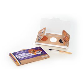 Kit de maquillage 3 couleurs "Citrouille & Squelette" - Namaki - Maquillage