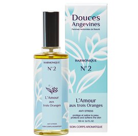 L'amour aux 3 oranges - anti stress body oil - Douces Angevines - Massage and relaxation - Body