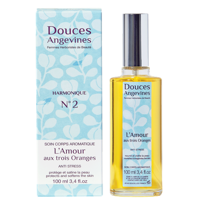 L'amour aux 3 oranges - anti stress body oil - Douces Angevines - Massage and relaxation - Body