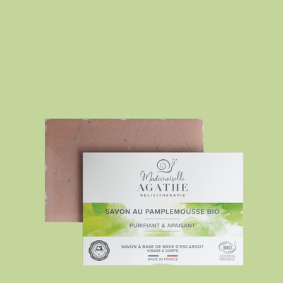 Grapefruit Soap  Purifying & Soothing - Mlle Agathe - Hygiene