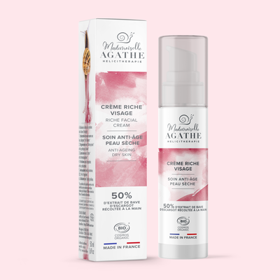 Crème riche  Soin Anti-âge Peau Sèche - Mlle Agathe - Visage