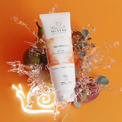 Gel douche - pour toute la famille - Mlle Agathe - Cheveux - Corps
