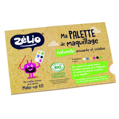 Palette maquillage enfants - Zélio - Maquillage
